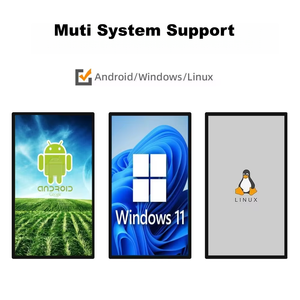 Écran tactile compatible Raspberry Pi, 1920*1080 UHD, qualité A+, IPS BOE LCD, écran tactile capacitif avec verre trempé, 21 pouces - Product Image 2