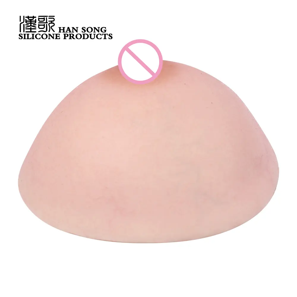 Realistic Silicone Boobs No-oil Breast Plate For Women Single Breast Cancer Surgery Mastectomy Breast Form