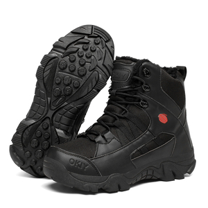 Botas de Trabajo Tácticas Profesionales para Hombre al por Mayor, Puntera de Acero, Aislantes, Seguras, Duraderas, Parte Superior de PU, para Todas las Estaciones, Botas de Senderismo y Misión - Product Image 2