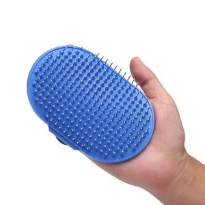 فرشاة العناية بالحيوانات الأليفة للبيع بالجملة من المصنع فرشاة مطاطية محمولة باليد للقطط والكلاب فرشاة حمام للعناية بالحيوانات الأليفة بشعر طويل قصير - Product Image 6