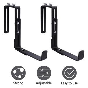 Bán Buôn Tùy Chỉnh Kim Loại Chân Đế L Góc Khung Hanger L Góc Tường Gắn Thép Chân Đế - Product Image 3