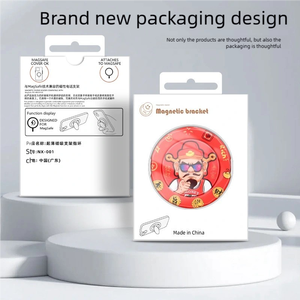 Support de téléphone magnétique ultra-fin |   360 °   Conception rotative et détachable |   Adsorption magnétique forte |   Anti-chute Anti-rayures - Product Image 5