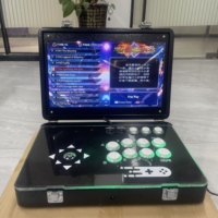 Console de jeu portable Pandora Box 14 pouces tout-en-un, jeux d'arcade double poste à monnayeur en anglais
