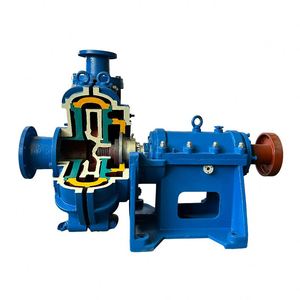 6/4 Rubber Lining Material Heavy Duty Diesel Engine Slurry <b>Pump</b> - Product Image 6