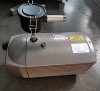 Pompa vakum bar 100% daya rendah tanpa minyak 0,55 kW 16m/jam Motor tembaga 150 untuk printer Pad