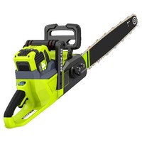 Tronçonneuse électrique professionnelle sans balais 42V 3000W avec guide-chaîne de 18 pouces, haute vitesse, alimentée par batterie, pour la coupe du bois (OEM)