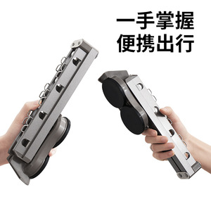 Wall Mounted Folding <b>Clothes</b> Drying <b>Rack</b> 53cm Telescopic Single Bar Indoor Outdoor Use Silver Color - Product Image 5