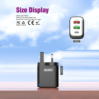 Chargeur Mural Multi-Ports 25W à Protocole Complet pour Vente en Gros Fabricant, 2 USB + 1 Type-C, Charge Rapide pour Écouteurs, QC3.0