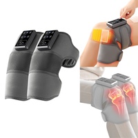 Attelle d'épaule, enveloppe chauffante électrique intelligente sans fil, coussin de massage pour la douleur au genou, masseur pour hommes, pour le massage des articulations, coussin chauffant pour le genou