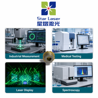 Diode laser verte SHARP GH0521DE2G 520nm 130mW TO18 5.6mm pour la mesure industrielle, l'affichage laser, l'éclairage de scène