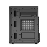OEM/ODM Small Mid Tower Steel Micro-ATX Office PC Case with 8cm Cooling Fan Supporting HDD*3 & SSD*2