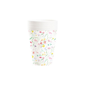 Juego de Decoración de Cumpleaños con Diseño Floral Rosa de JIALIN para Niños con Artículos Desechables para Fiestas - Product Image 5