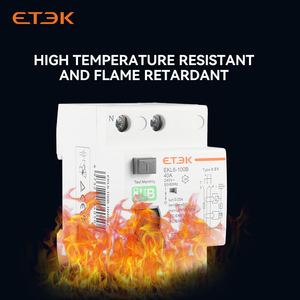 ETEKタイプB RCD 220-240V地球漏れ回路ブレーカELCB残留電流<span class=keywords><strong>RCCB</strong></span> EV充電器2P <span class=keywords><strong>40A</strong></span>/63A/100A 30mA Li EKL6-100B - Product Image 5
