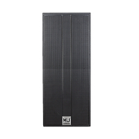 Produit d'usine Dual 15 ''DW25 Professional Big Stage Speaker Dj System Professional Audio Video