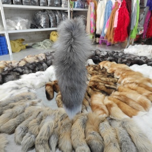 Code di Volpe Autentiche All'Ingrosso, Morbide e Soffici, Multicolore, Minima Perdita di Pelo, Accessori di Moda - Product Image 4