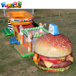 Hecho a medida de imagen de <span class=keywords><strong>anime</strong></span> cuzzolin SL proveedor de hamburguesa brincolines inflables - Product Image 1