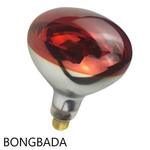 Энергоэффективная Инфракрасная тепловая лампа Bongbada r125 250 Вт для poul E27 100 Вт 150 Вт 200 Вт 110 В-230 В инфракрасная нагревательная лампа - Product Image 1