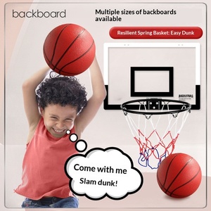 ¡Gran oferta! Tablero de baloncesto de plástico para niños, montado en pared, sin necesidad de taladrar, para interiores, juguete de fitness para el hogar. - Product Image 4