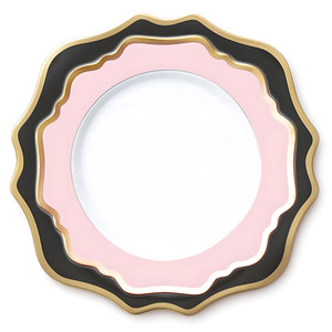 Bộ Đồ Ăn Bằng Gốm Bền Màu Hồng Bắc Âu Sự Kiện Bán Buôn Bộ Đồ Ăn Xương Trung Quốc Bộ Đồ Ăn Bằng Sứ Bộ Đồ Ăn Tráng Men Màu Sắc - Product Image 3