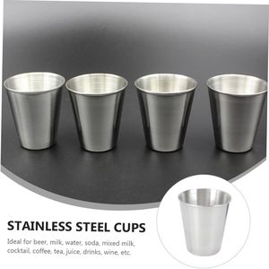 Vasos de Metal Premium Irrompibles de 280 ml al por Mayor, Apilables, Duraderos, de Acero Inoxidable, para Cerveza - Product Image 6