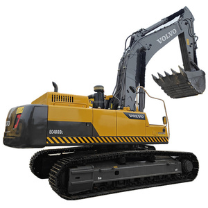 Excavadora Usada Volvo 480 en Buen Estado, Fabricada en Corea, Excavadora de Cadenas Usada Volvo Ec480dl en Shanghái - Product Image 1