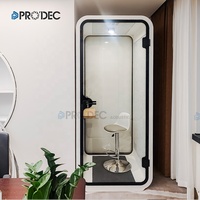 Cabine téléphonique individuelle pour fumeurs, Pod de réunion commercial pour écoles et entreprises