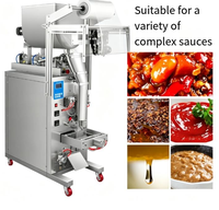 Machine de remplissage de liquides, machine d'emballage quantitatif pour lait de soja et huile de piment, mélangeur de sauces, unité intégrée d'emballage