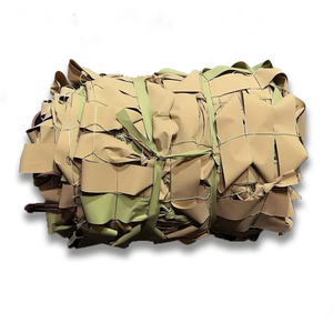 Filets de <span class=keywords><strong>camouflage</strong></span> ignifuges "Steppe", Dimension <span class=keywords><strong>2x3</strong></span> m (6 M²), Couleur Gris-vert, Gris-jaune - Product Image 5
