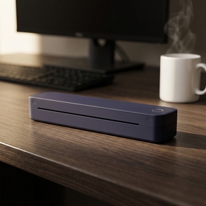 Imprimante thermique A4 sans encre, imprimante mobile sans fil BT portable, pas de ruban nécessaire pour l'impression de documents à domicile ou au bureau - Product Image 1