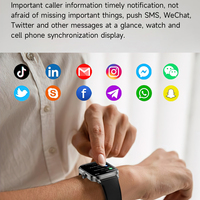 Montre connectée de haute qualité, ultra-fine (9 mm), moniteur de fréquence cardiaque et de pression artérielle, appels Bluetooth, GPS, charge sans fil, étanche IP68, 290 mAh