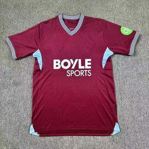 Vêtements de football d'été Nouvelle saison 2025/26 West Ham United Home Away Jersey Short Sleeve Uniform European Club Competitions Featuring - Product Image 1