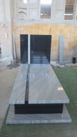 Stèle Funéraire Carrée en Granit, Tombes Prêtes, Pierre Tombale