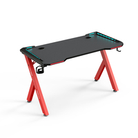 BFP — Table de jeu d'ordinateur ajustable, personnalisation pour toute la maison, Design professionnel, avec lumière LED