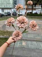 Groothandel Senior Bloemendesign Verschillende Soorten Kunstbloemen Oranje Kleur Bloem voor Bruiloftdecoratie Herfstthema