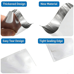 Sacchetti in Alluminio Trasparenti Resistenti Personalizzati <span class=keywords><strong>50</strong></span> <span class=keywords><strong>X</strong></span> 80 cm per Imballaggio da 25 kg - Product Image 4