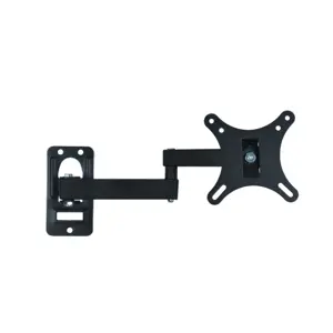 LCD LED xoay 180 độ có thể điều chỉnh TV Wall Mount Bracket kim loại đứng phổ màu đen chủ