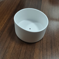 Protection de base de bouteille d'eau en silicone réutilisable et écologique, diamètre 7 cm, hauteur 3,5 cm, isolante thermiquement et antichoc, OEM