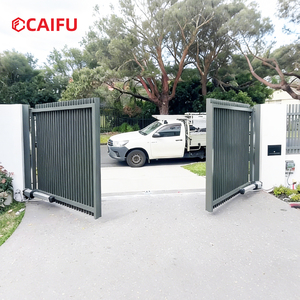 รั้วประตูสวิงคู่ไฟฟ้า ควบคุมด้วยรีโมท ระบบอัตโนมัติ สำหรับทางเข้าบ้าน วิลล่า หรือลานกลางแจ้ง - Product Image 3