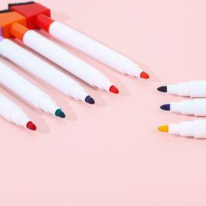 Stylo magnétique pour tableau blanc avec pointe en fibre effaçable, marqueur coloré écologique pour enfants, pour l'écriture sur tableau blanc - Product Image 3