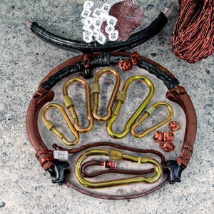 Nhiệm Vụ Nặng Nề 50Mm Carabiner Móc Mắt Với Trượt Thiết Kế Đồng Bằng Kết Thúc Carabiner Móc Mắt - Product Image 3