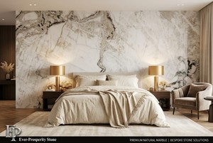 Mármol Blanco Arabescato en Losas Grandes Pulimentadas, Modernas, para Interiores, Tamaño Personalizado para Proyectos de Villas y Hoteles, en Stock - Product Image 2