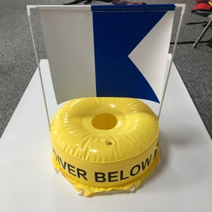 Flotador Inflable de Buceo DPR <span class=keywords><strong>DIVER</strong></span> <span class=keywords><strong>BELOW</strong></span>, Boya de Buceo de PVC Ecológica y Duradera - Product Image 5