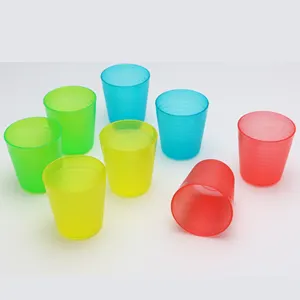 Promozione 10 pz/set BPA Free Food Standard Party cup tazza di plastica riutilizzabile Festival Beverage Stadium cup per bambini