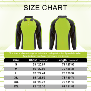 T-shirt de sécurité haute visibilité ANSI <span class=keywords><strong>Classe</strong></span> 2, respirant, à manches longues, effet œil d'oiseau, imperméable, de qualité supérieure, réfléchissant, pour le commerce électronique de détail - Product Image 6