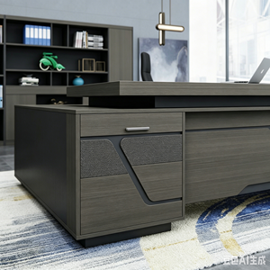 <span class=keywords><strong>Bureau</strong></span> <span class=keywords><strong>de</strong></span> direction moderne personnalisé, ergonomique, avec armoire latérale, mobilier <span class=keywords><strong>de</strong></span> <span class=keywords><strong>bureau</strong></span> en bois pour directeur, patron - Product Image 6