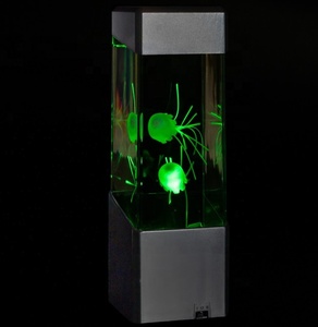 38 Năm Chuyên Nghiệp Yếu Tố 9 "LED Sứa Lava Đèn Aquarium Tâm Trạng Ánh Sáng Ban Đêm Đèn Bàn Trang Trí Sứa Đèn - Product Image 3