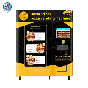 Hoàn toàn tự động PA-C6-A0 bánh pizza thực phẩm Máy bán hàng tự động 24 giờ cửa hàng tùy chọn nấu ăn - Product Image 2