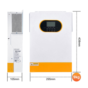 อินเวอร์เตอร์พลังงานแสงอาทิตย์แบบไฮบริด48V 6.2KW 5.5KW เฟสเดียว220V/230V เปิด/ปิดกริดคลื่นไซน์บริสุทธิ์ไฮบริดอินเวอร์เตอร์พลังงานแสงอาทิตย์ - Product Image 4