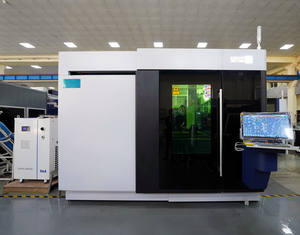เครื่องตัดพลาสม่า CNC แบบแท่นราบ เครื่องตัดเลเซอร์ไฟเบอร์จากจีน ระบบควบคุม HSG สำหรับตัดแผ่นโลหะ ขนาด<span class=keywords><strong>พื้นที่</strong></span>ตัด 3000*1500 มม. - Product Image 3
