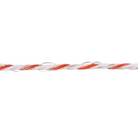Fil électrique pour clôture polyvalente 3,5 mm, 6 brins en acier inoxydable, 200 m, portable, résistant aux UV et aux intempéries, écologique pour chevaux et bétail